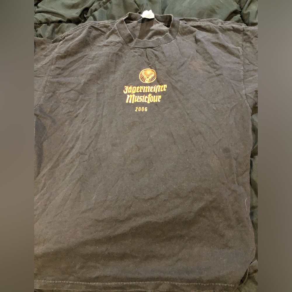 Vintage Rare Staind 2006 Jäegermeister Music Tour Shirt Size L Unisex